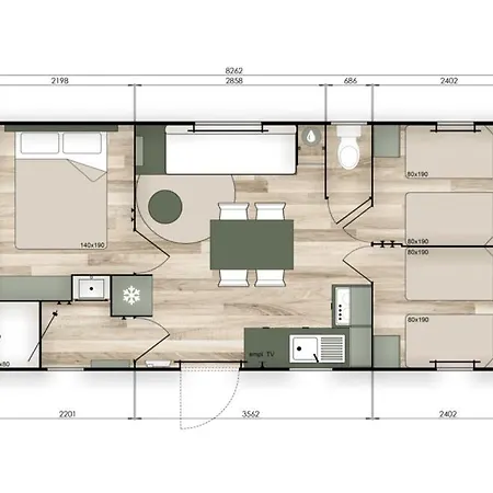 La Peiriere - & Mobile-home Kemping